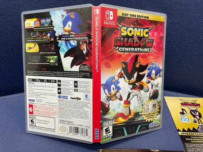 Sonic Shadow Generations Switch Day One Edition