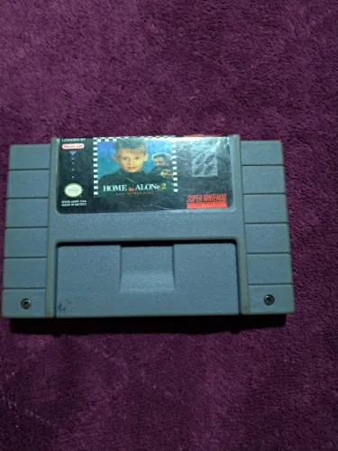 Fita super nintendo Esqueceram de mim perdido em Nova York