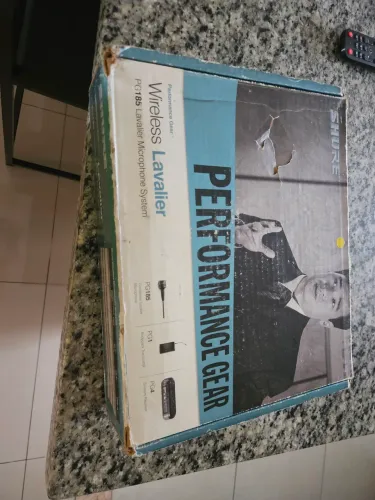 Microfone SHURE Lapela novinho