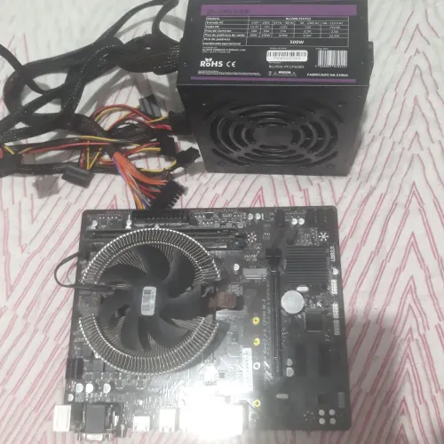 Kit ryzem 3 3200g 8giga fonte original500