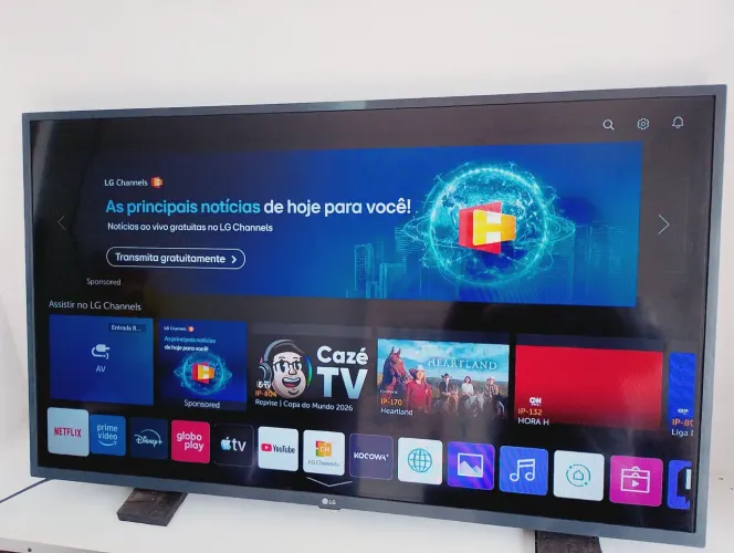 Smartv 43" LG Modelo Novo