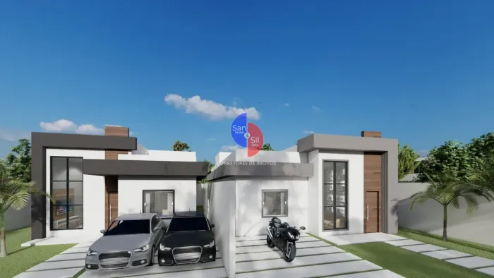 Casa de esquina com 3 quartos, piscina e área gourmet na Cotia Guapimirim/RJ