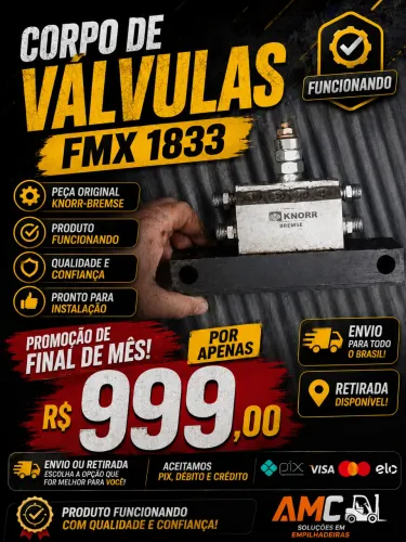 Bloco de válvulas FMX 1833