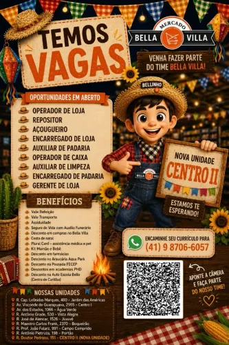? Oportunidade de Trabalho ?