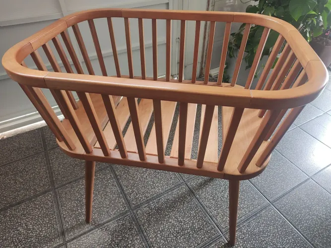 Mini Berço Ameise Design Usado - Contem Riscos!