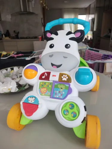 Andador apoiador Zebra Fisher Price