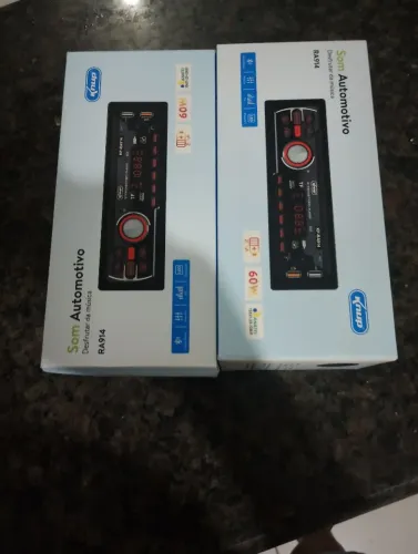 Som automotivo com bluetooth
