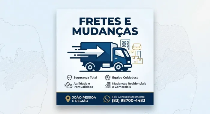 Fretes e mudanças em jp e região