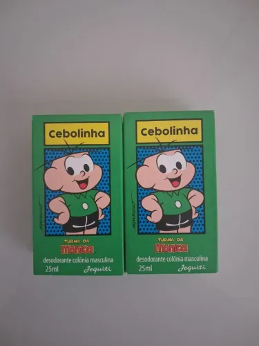 Colônia/Perfume Turma Da Mônica Cebolinha Jequiti 25mL - 2 Unidades Lacradas