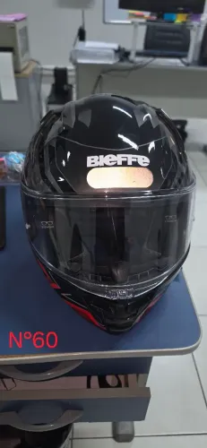 Capacete Bieffe + comunicador