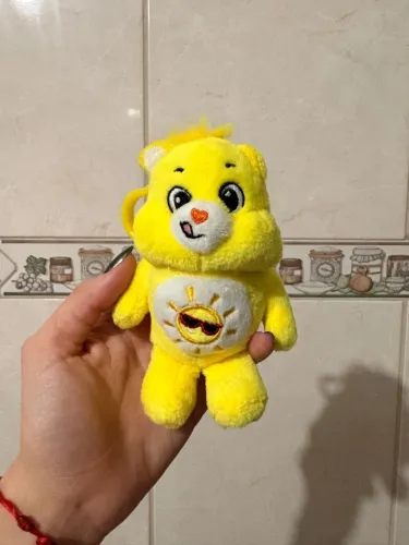 Ursinho carinhoso chaveiro cacau show amarelo