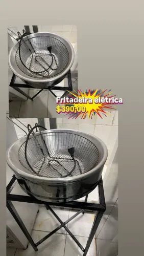 Fritadeira usada