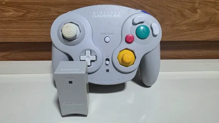 Controle Sem Fio Wavebird Nintendo Gamecube - Funcionando 200% com Receptor - Original