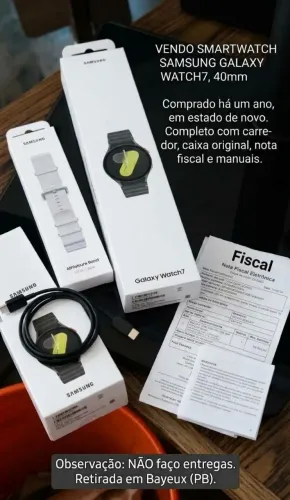 SmartWatch Samsung Galaxy 7 Estado de Novo Completo