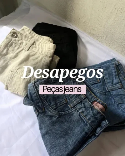 Jeans Feminino 34/36-Desapegos