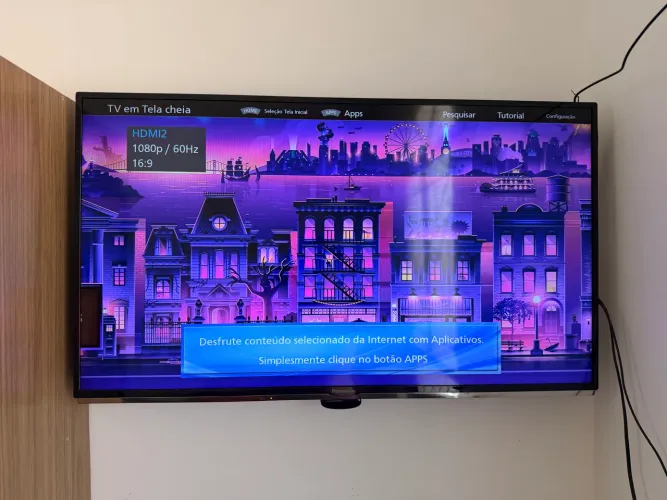 Kit Smart TV Completo: TV Panasonic Viera + Roku 4K + Antena Digital