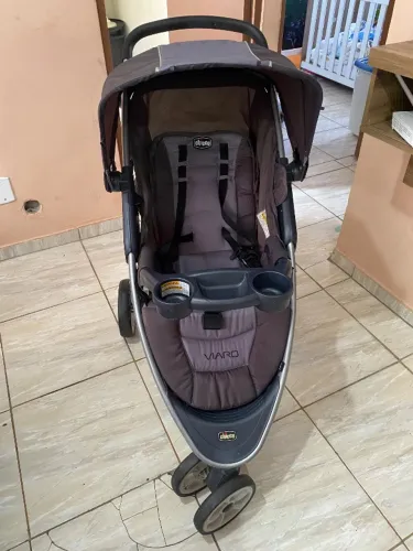 carrinho de bebe chicco viaro 3 rodas