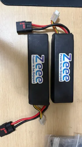 Bateria Lipo 4s 10.000 mah 120c pouco uso com plug QS8 perfeita 