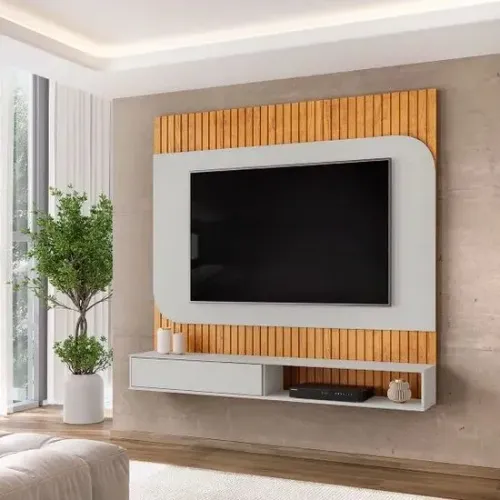 Painel Tom Para Tv Até 65 Polegadas 1 Porta Dj 