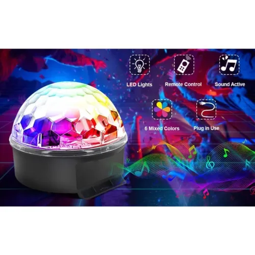 Bola led globo de luz colorida 50w