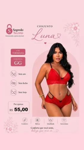 Lingeries e produtos
