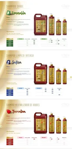 Perfumes, shampoos, condicionadores, leave-in,máscaras, espuma bocal DOLCE PET