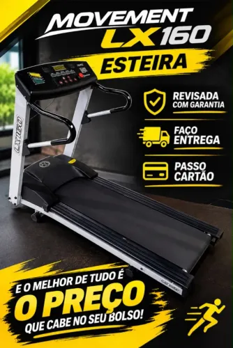 Esteira profissional lx 160 da movement 