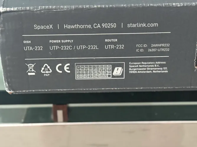 Antena Starlink 
