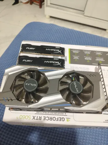 Placa De Vídeo 1060 6GB/ 2x DDR4 8GB