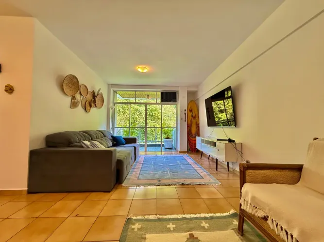 Apartamento para locação, Barra Funda, Guarujá, SP