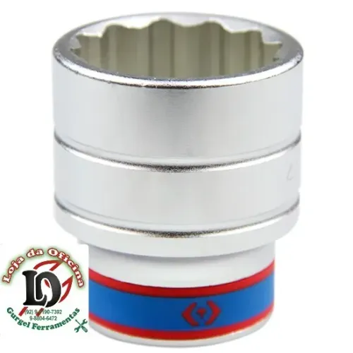 Soquete Estriado 38mm - 3/4 - King Tony -KT633038M