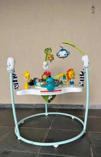 Jumperoo Fisher-Price Amigos da Floresta Original - Impecável!