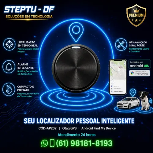 Rastreador gps Google android portátil alarme Otag Arduino Automação Robotica COD-AP202