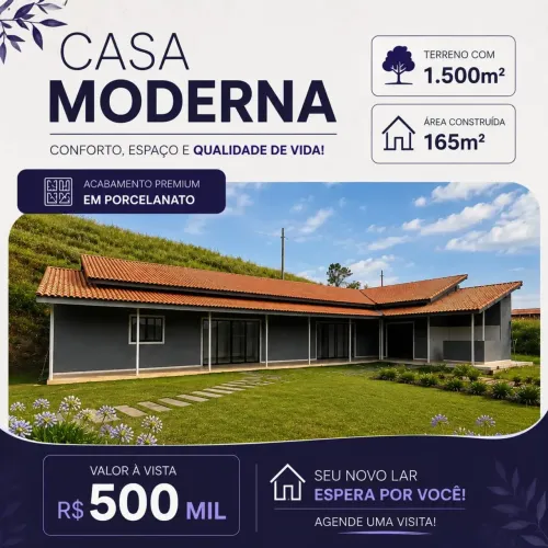 Chácara Completa em Ibiúna com Piscina