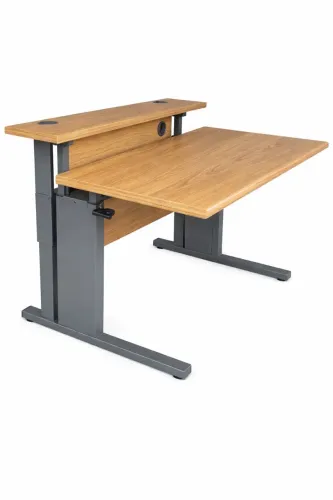 Mesa de escritório com Regulagem de Altura