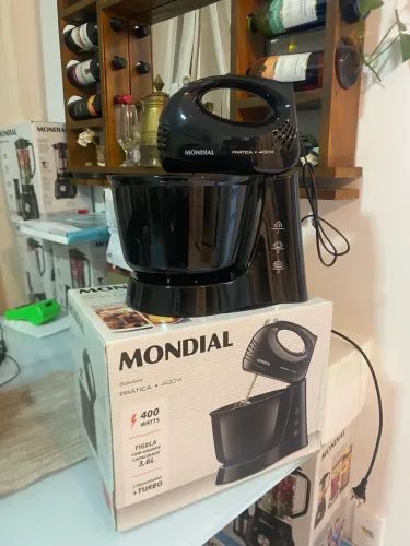 Batedeira Mondial 220V 3,6L 400W novo lacrado