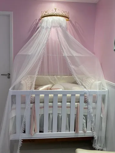 VENDO BERÇO AMERICANO COM COLCHAO NOVO, (vira cama)