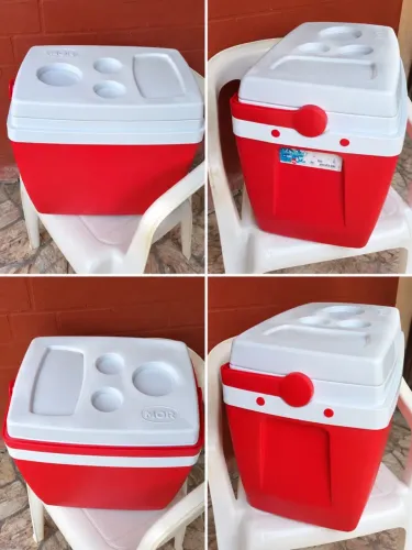 Cooler Térmico Mor Vermelho e Branco