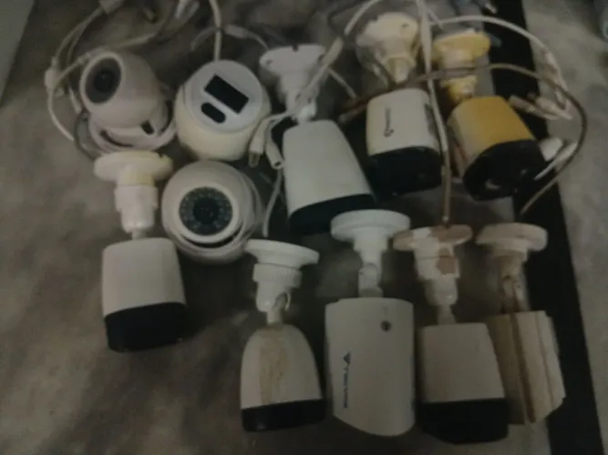 Lote 10 cameras usadas 100,00