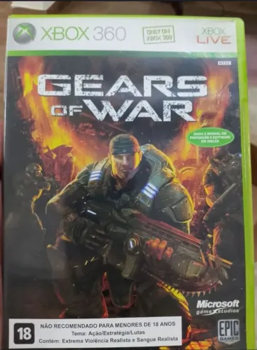 Jogo Gears Of War 1 Xbox 360