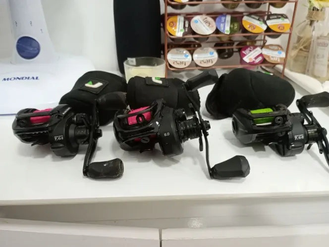 Varas de pesca somente troca por celular top