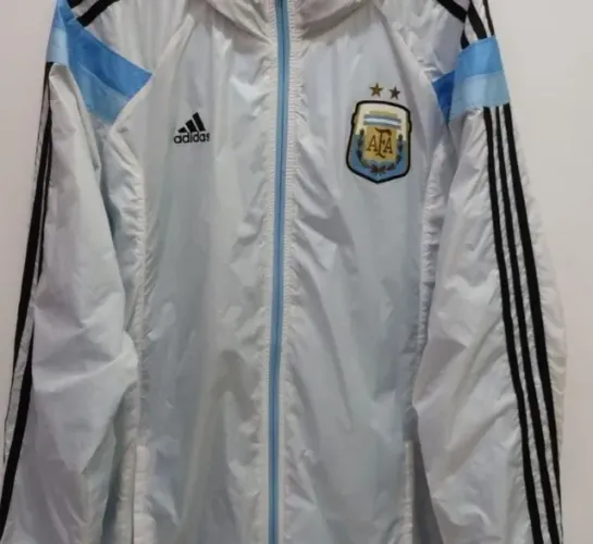 Jaqueta Argentina hino copa 2014.