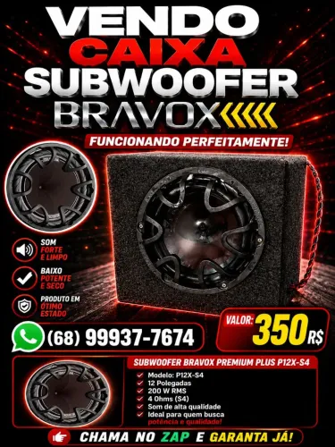 Vendo subwoofer
