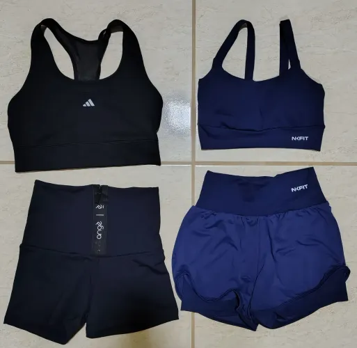 Conjuntos Femininos (NKFIT, AEROREADY e ANGE) 