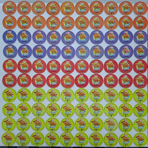Coleção completa tazos tiny toon
