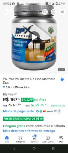 Vaga de polidor/ ajudante 