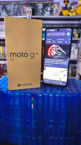 Motorola Moto G34 5G (Ram: 16gb | Armazenamento: 256gb)