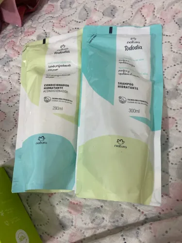 Refil Shampoo e condicionador hidratante- natura