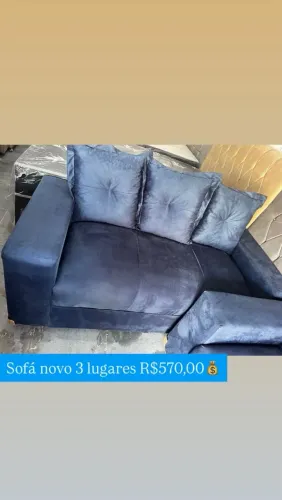 Sofá 3 lugares 
