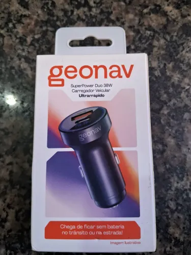 Geovane carregador veicular Novo!!